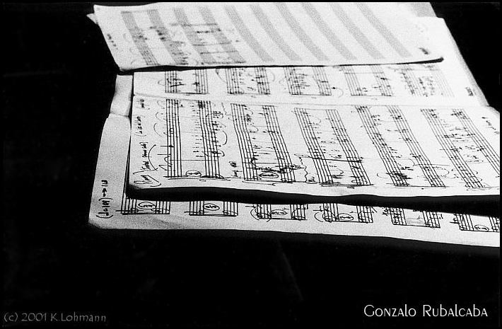 Gonzalo Rubalcaba sheet music (c) Katharina Lohmann